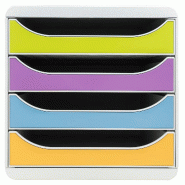 Exacompta Module BIG-BOX Pop'N Co coloris assortis - multicolore 310909D
