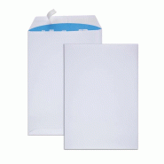 GPV Boîte de 250 pochettes Premier blanches 229x324/C4, 90 g/m², adhésives avec bande - 3250650242689