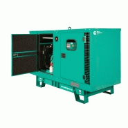 Groupe électrogène industriel Cummins Power Generation C33D5X - Diesel - 33 kVA secours / 30 kVA principal - Insonorisé et résistant aux intempéries