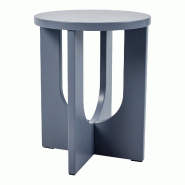 Helloshop26 - Table d'appoint 50 x 40 cm bleu gris 03_0010924 - gris Bois manufacturé 3000225485627