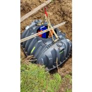 Micro station d'épuration 7 EH Graf easyOne - cuve 4 800 L, agréée 2015-008-ext01