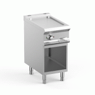 Plaque a snack professionnel electrique sur soubassment libre plaqu... - PFTBE74AL