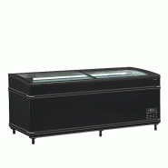 Réfrigérateur / congélateur de supermarché noir 500 L - Noir | Tefcold - SFI185BHC-CFVS