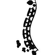 Stickers Train sur les rails