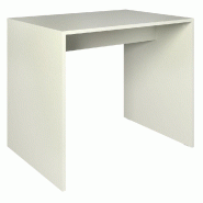 Table de présentation Vertigo blanc mat 90x65x76cm