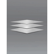 Tablette d'exposition verre trempé 4/xxva