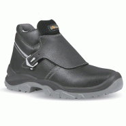 U-Power - Chaussures de sécurité hautes classiques et robustes CROCODILE - Environnements de soudure - S3 SRC Noir Taille 37 - 37 noir matière synt
