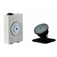 Ventouse murale 50kg pour maintien porte ouverte 24v standard - PERJES - vem4550bci24cpa - 568401_0