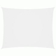 VidaXL Voile de parasol tissu oxford rectangulaire 3x4 m blanc Modèle Outdoor Upsilon - blanc 135265