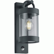 Applique extérieure E27 - détecteur, anthracite IP44 - Trio - Sambesi - noir 4017807492460