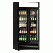 Armoire à boissons double portes battantes avec canopy - 630L