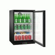 Arrière-bar réfrigéré1 porte battante vitrée - 126 litres 124 | BKTG1SN