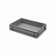 Bac gerbable fond et parois pleins - 76 pièces BC162_0