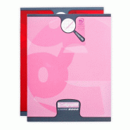 Calligraphe Lot de 20 Cahier Ligne 8000 17x22, 32p./16 feuilles 90 g/m² piquées, couv. Vernis UV, DL 2mm IV - 3210331087077