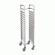 Échelle gastronorm inox 15 niveaux avec 15 x gn 1/1 - PCEG1511