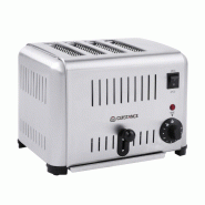 Grill pain en inox avec 4 compartiments - ETS4