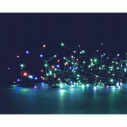 Guirlande Flicker Light" 400 leds rouge, vert, bleu 9m