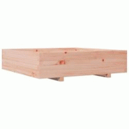 Helloshop26 - Jardinière bac lit surélevé plantes fleurs terrasse jardin 100 x 100 x 26,5 cm bois massif de douglas marron 02_0037256 - 3000213820027 Helloshop26 - Jardinière bac lit surélevé plantes fleurs terrasse jardin 100 x 100 x 26,5 cm bois massif de douglas marron 02_0037256 - 3000213820027