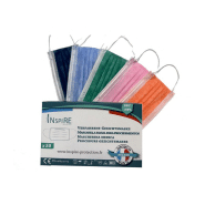 Masque français boite de 50 type iir chirurgical bleu foncé - masques Masque français boite de 50 type iir chirurgical bleu foncé - masques