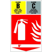 Panneaux rigides 200x330 mm type extincteur - PNGPSC-NV04/XAB_0