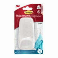 Patère COMMAND taille l, plastique