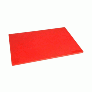 Planche à découper antibactérienne basse densité rouge | Hygiplas - HC859 Planche à découper antibactérienne basse densité rouge | Hygiplas - HC859