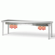Pont thermique à infrarouge 1 étage - H 400 mm | Ggm -