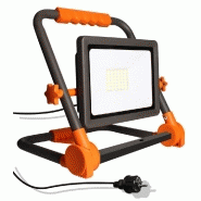 Projecteur de chantier led pliable 50w 4500lm