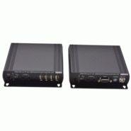 S15016-bk - deport hdmi/kvm/usb2/ir/audio/rs232 emet+recep - elbac