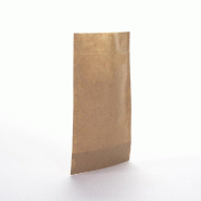 Sachet fermeture zip 250 gr 11 x6.5x18.5cm - par 100