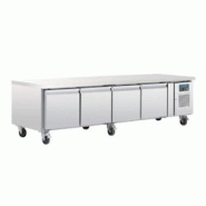 Soubassement réfrigéré 4 portes GN1/1 Tropicalisé Polar - DA464 Soubassement réfrigéré 4 portes GN1/1 Tropicalisé Polar - DA464