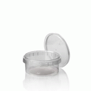 Starpak Pots alimentaires PP 300 ml Ø 11,8 cm · 5,1 cm transparent (350 unités) PAPSTAR - transparent plastique polypropylène 86538