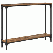 VidaXL Table console Bois Ancien 100 x 22,5 x 75 cm Bois d'ingénierie Modèle Aero Panorama Marine - 882190