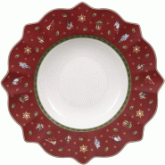 Villeroy & Boch VILLEROY ET BOCH Assiette creuse rouge 26 cm - Toy's Delight - porcelaine 1485852700