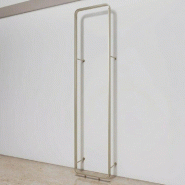 Cadre tube 60x20mm angle rond Pas 36 mm L650xH3000mm - champagne