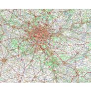 Carte de France aux formats stratifié ou plastifié