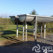 Cuves fromagerie Corblin demi-lune 1000 L - Très bon état - N° CUV257 Cuves fromagerie Corblin demi-lune 1000 L - Très bon état - N° CUV257