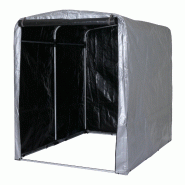 Décoshop26 - Abri de jardin en aluminium rangement divers extérieur protection uv imperméable 201x157x201 cm argenté 04_0005736 - argenté 3000261 Décoshop26 - Abri de jardin en aluminium rangement divers extérieur protection uv imperméable 201x157x201 cm argenté 04_0005736 - argenté 3000261