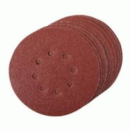 Disques Abrasifs Perforés Auto-Agrippants 150 mm – Lot de 10 – Grain 60, Idéal pour Ponçage - Silverline - beige 5055058177834 Disques Abrasifs Perforés Auto-Agrippants 150 mm – Lot de 10 – Grain 60, Idéal pour Ponçage - Silverline - beige 5055058177834