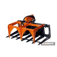 Grappin crocodile multifonction - porte-outils Toro Dingo, Ditch Witch, Vermeer - vérin 1000 kg - largeur 107 cm Grappin crocodile multifonction - porte-outils Toro Dingo, Ditch Witch, Vermeer - vérin 1000 kg - largeur 107 cm