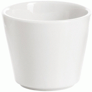 In Situ - Pot Room Service en porcelaine blanc 12 cl diamètre 7,3 cm - boite de 12 - blanc porcelaine 053042
