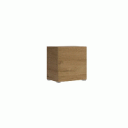 Itamoby Socle au sol L.60 H.60 P.39.2 avec pieds gauche-droite Chêne Nature - marron 8050598021729