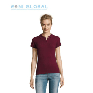 Polo de travail femme manches courtes - coton peigné Ringspun - PERFECT SOL'S - Ref: sol-11347_0