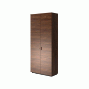Armoire haute en bois portes battantes fermeture amortie Armoire haute en bois portes battantes fermeture amortie