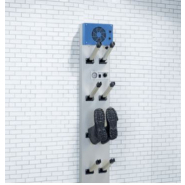 Sèche chaussures et gants mural 5 paires