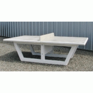 TABLE PING PONG BÉTON ARMÉ GRIS BÉTON TABLE PING PONG BÉTON ARMÉ GRIS BÉTON