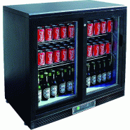 Arrière de bar réfrigéré 2 portes coulissantes L2G