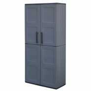 ArtPlast - Armoire haute 68 x 37 x 163 cm grise - gris plastique polypropylène ZA2518 ArtPlast - Armoire haute 68 x 37 x 163 cm grise - gris plastique polypropylène ZA2518