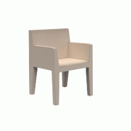 Fauteuil design in & out JUT - écru