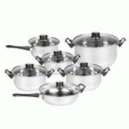 Haushalt International Hi Ensemble D Ustensiles De Cuisine 12 Pcs Acier Inoxydable - 21030